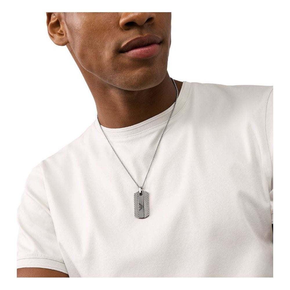 Emporio Armani Eagle Logo Stainless Steel necklace