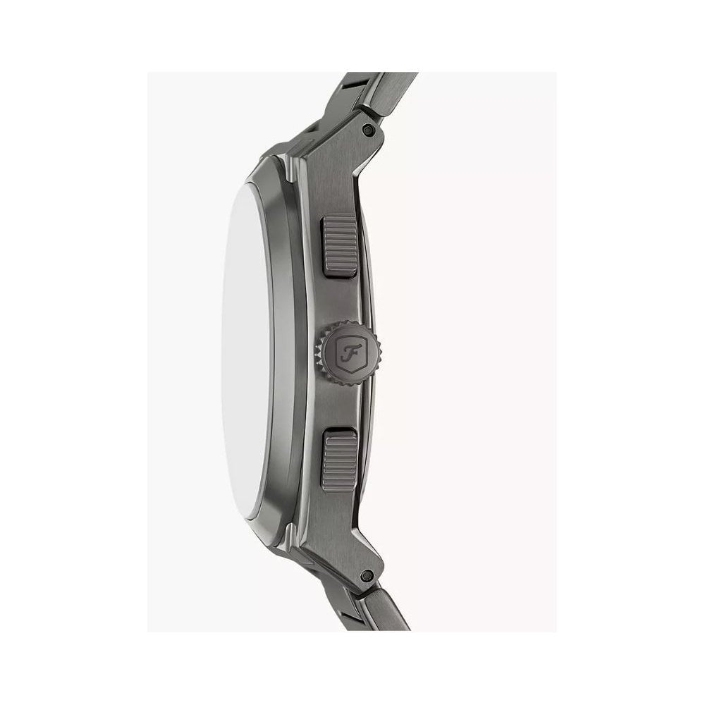 Everett, Chronograph, Gents Smoke Stainless Steel Watch