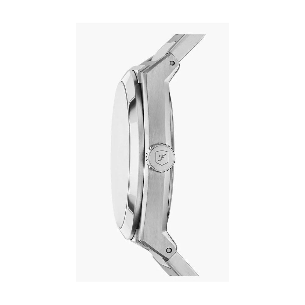 Everett Three-Hand, Date, Blue Dial, Gents Stainless Steel Watch