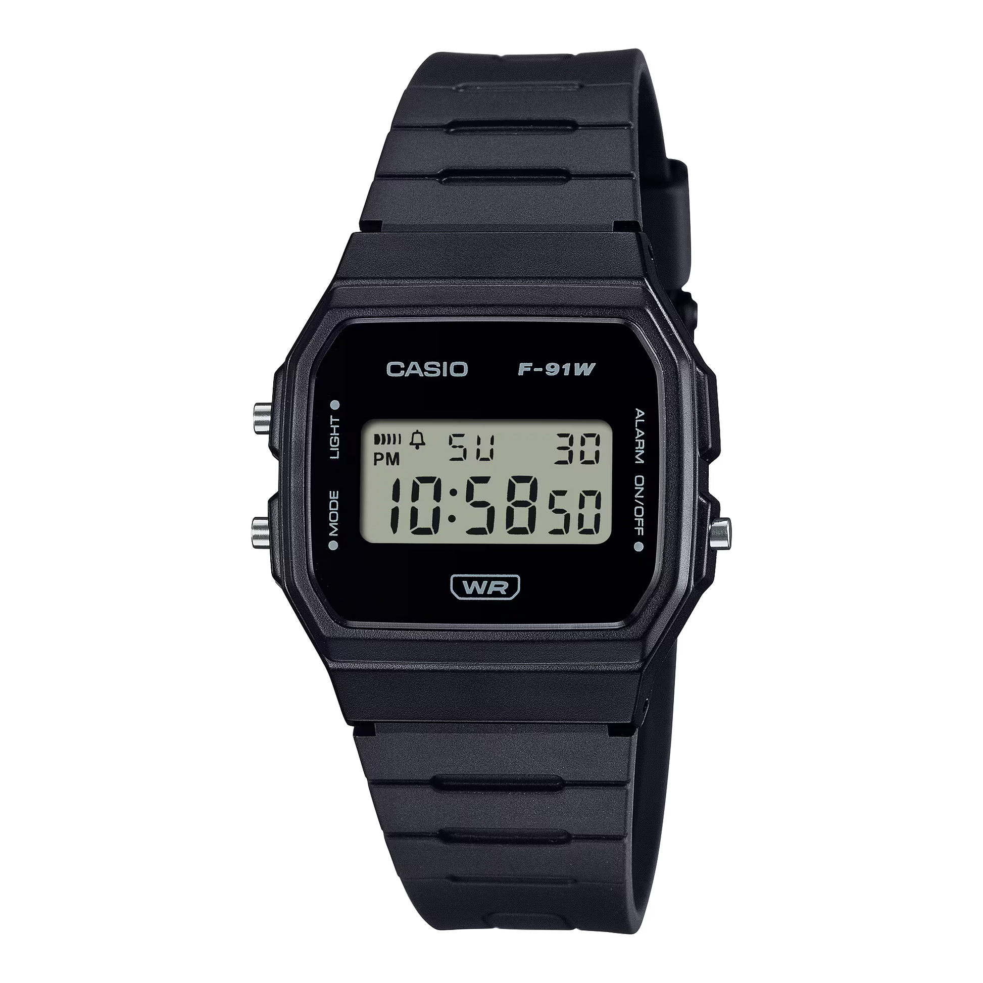 CASIO BLACK RETRO DIGITAL WATCH