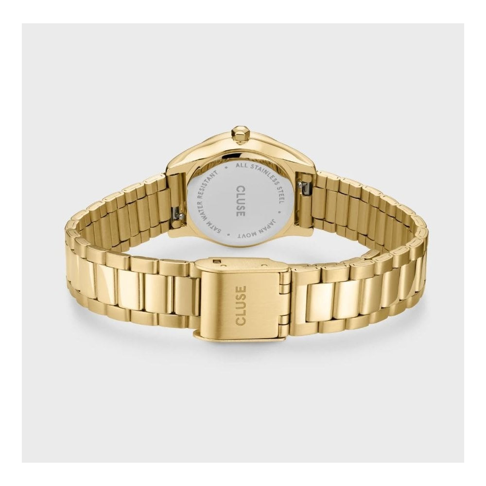 Féroce Mini, Apricot Pearl Dial, Ladies Gold Stainless Steel Watch