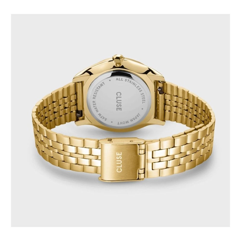Féroce Petite, Leaf Texture Pool Blue Dial, Ladies Stainless Steel Watch 