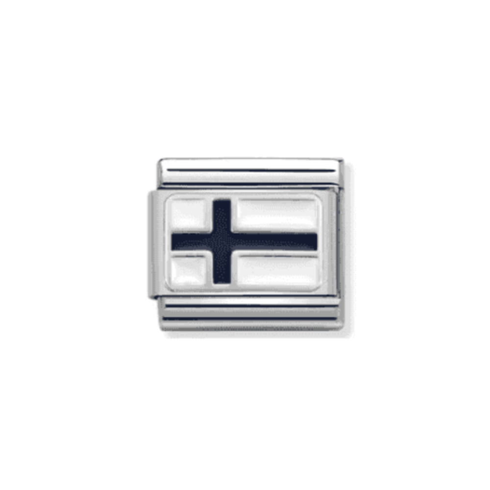 FINLAND FLAG NOMINATION CHARM