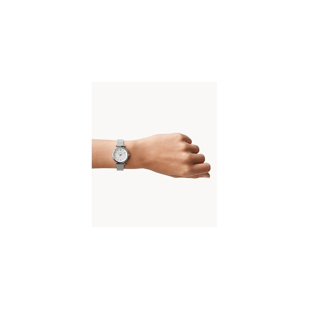 FOSSIL LADIES WATCH Carlie Three-Hand Stainless Steel Watch