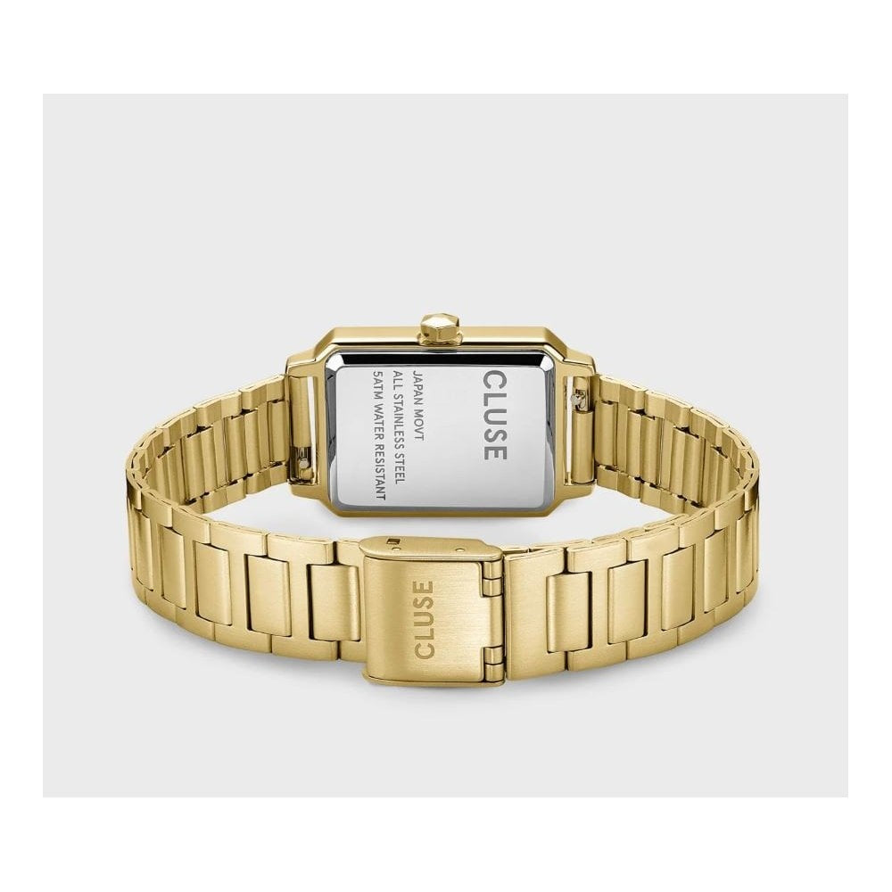Fluette, Gold Dial, Ladies Gold Stainless Steel Watch