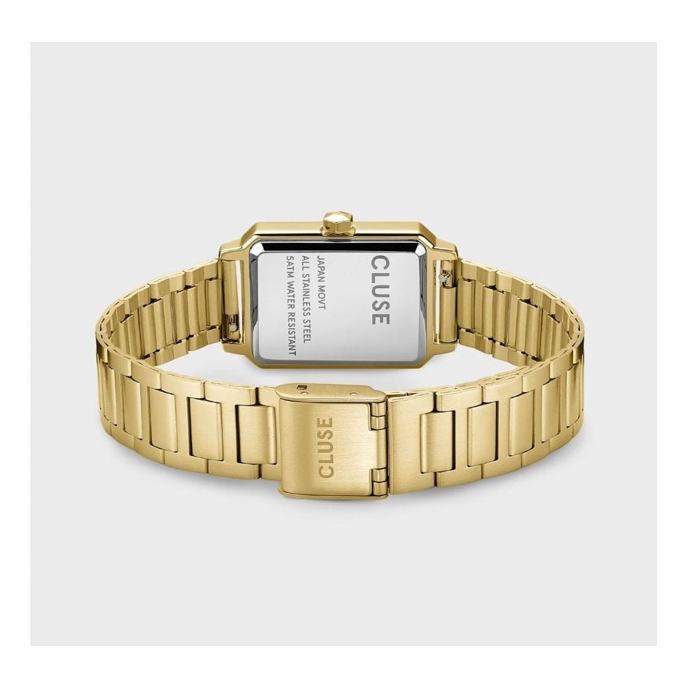 Fluette, Green Dial, Ladies Gold Stainless Steel Watch
