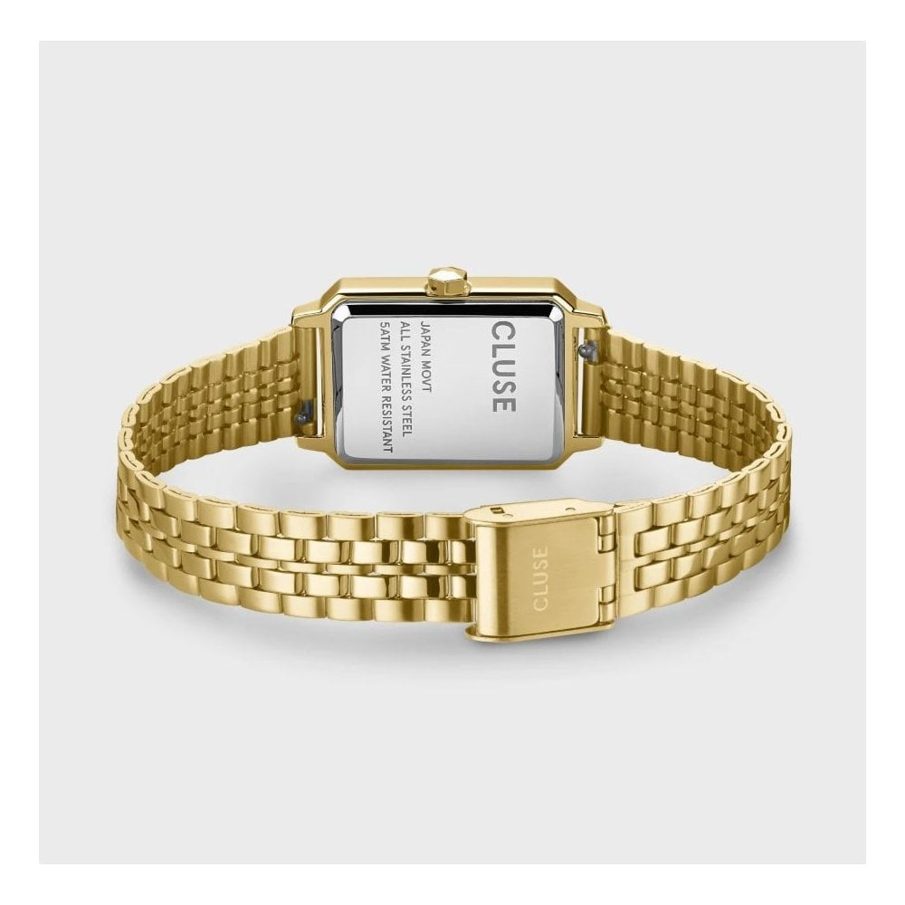 Fluette, Sage Green Dial, Ladies Gold Stainless Steel Watch