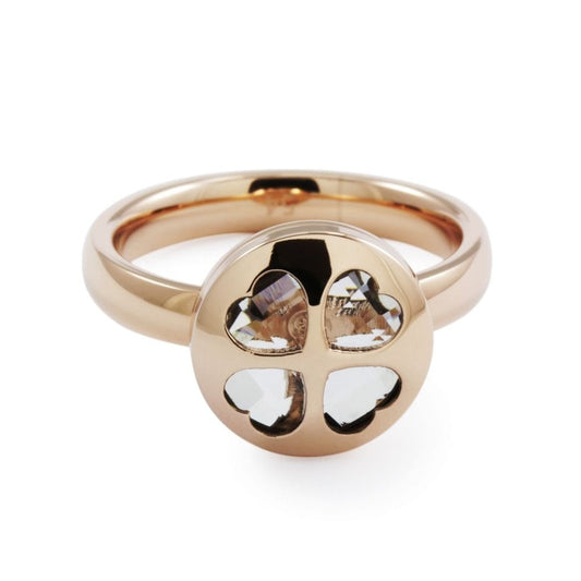 Folli Follie Ring with PVD rose plating