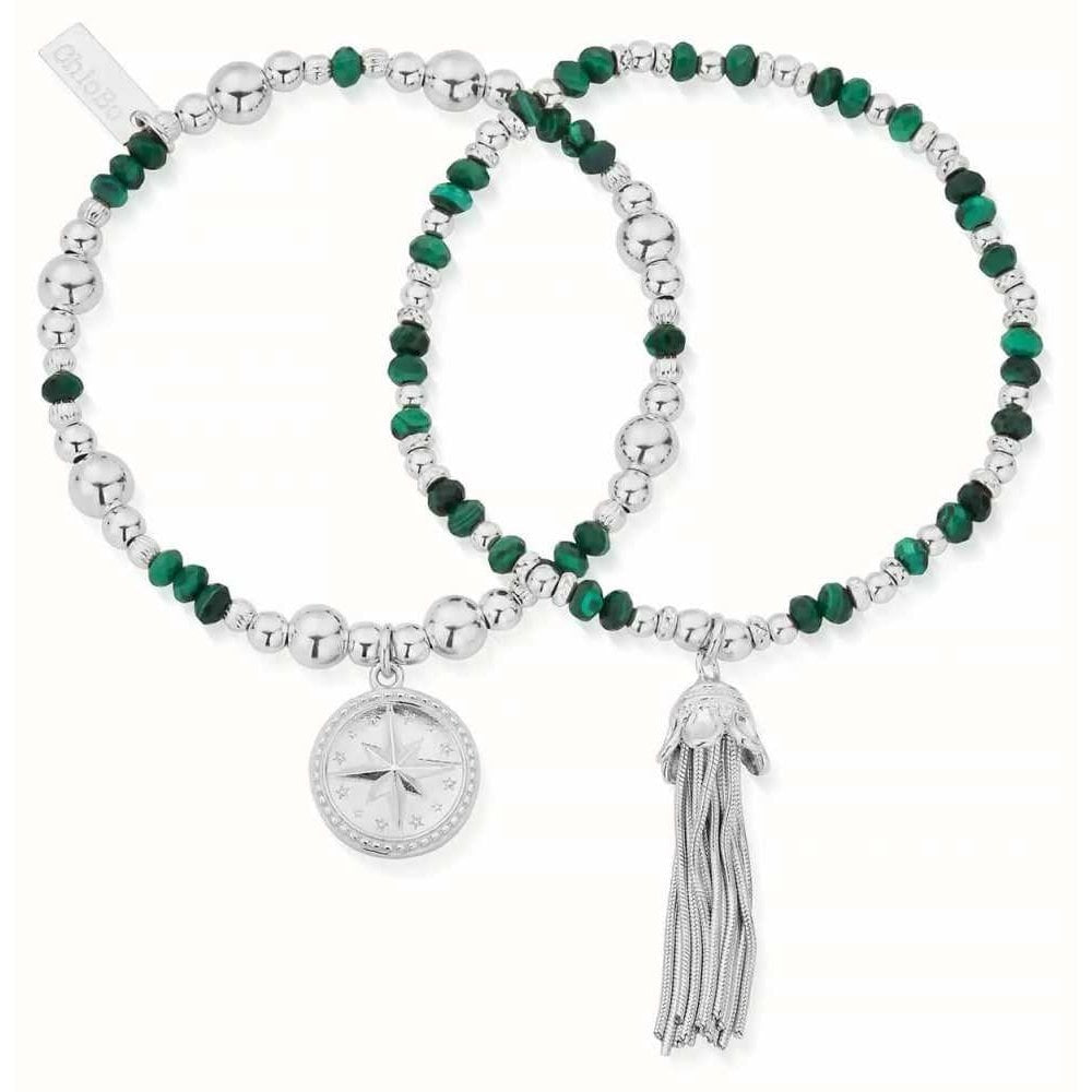 Forever Wandering Malachite Set Of 2