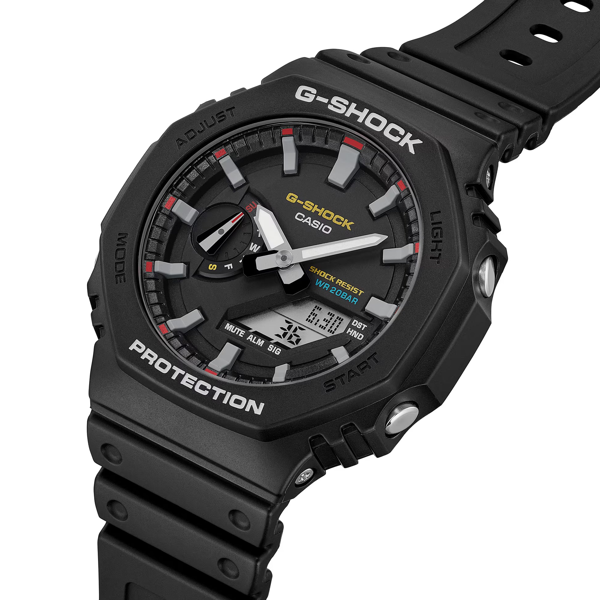 CASIO G-SHOCK CARBON CORE GUARD BLACK RESIN WATCH
