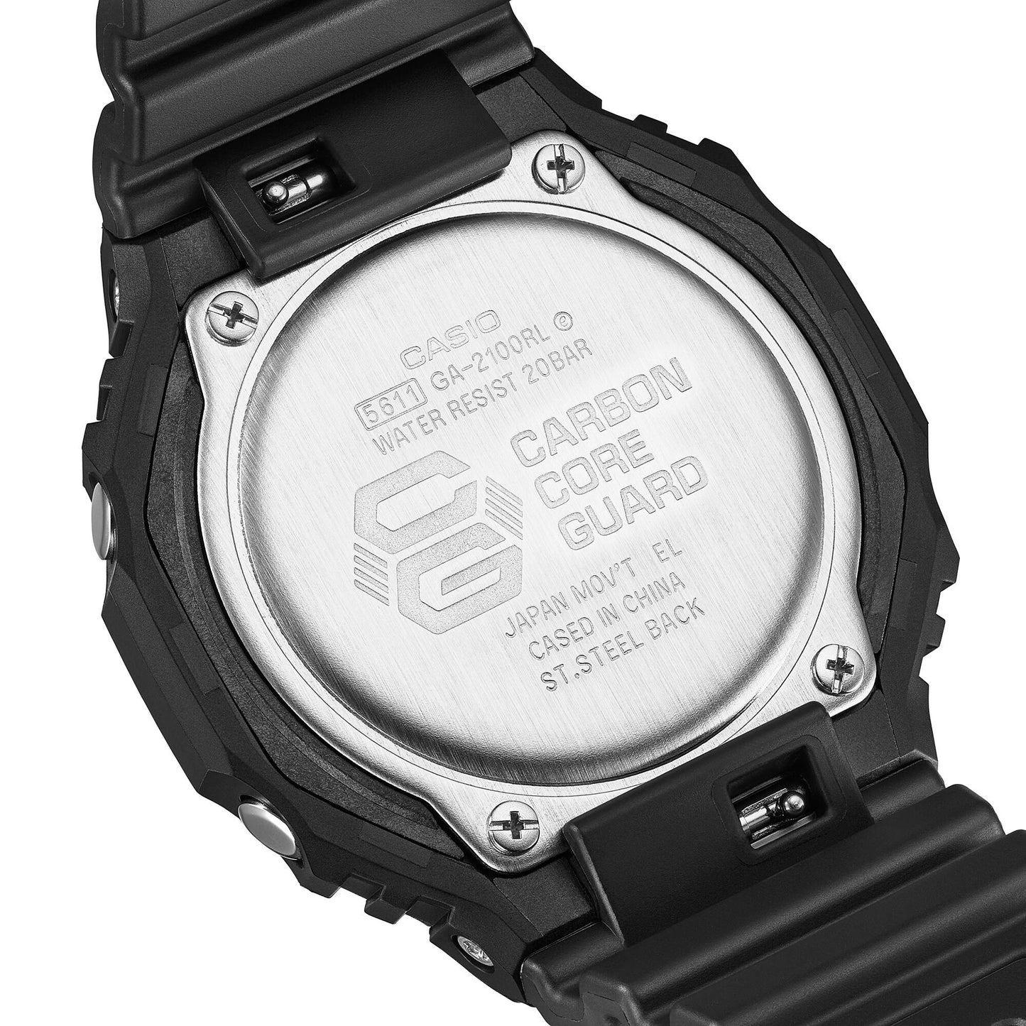CASIO G-SHOCK CARBON CORE GUARD BLACK RESIN WATCH