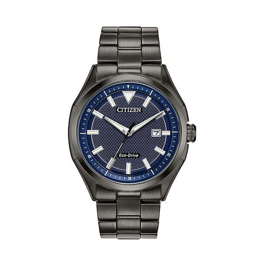 GENTS DRIVE BLACK SOLAR ECO-DRIVE WATCH
