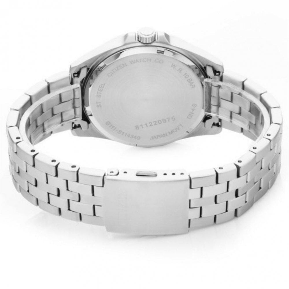 GENTS STAINLESS STEEL QUARTZ WATCH