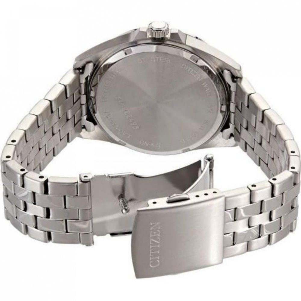 GENTS STAINLESS STEEL QUARTZ WATCH