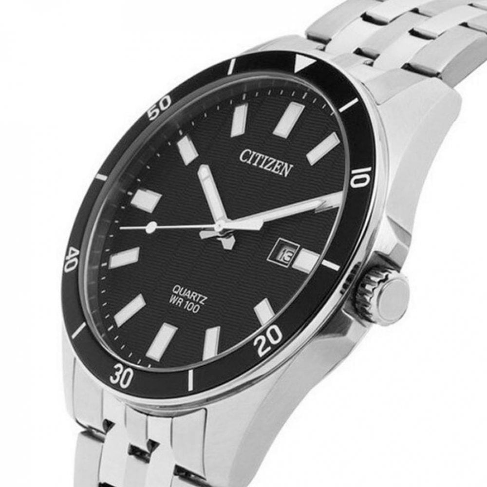 GENTS STAINLESS STEEL QUARTZ WATCH