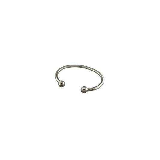GENTS STERLING SILVER TORC BANGLE