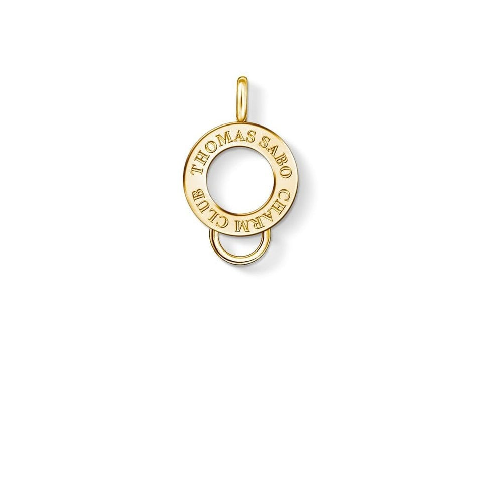 GOLD ON SILVER CHARM CARRIER