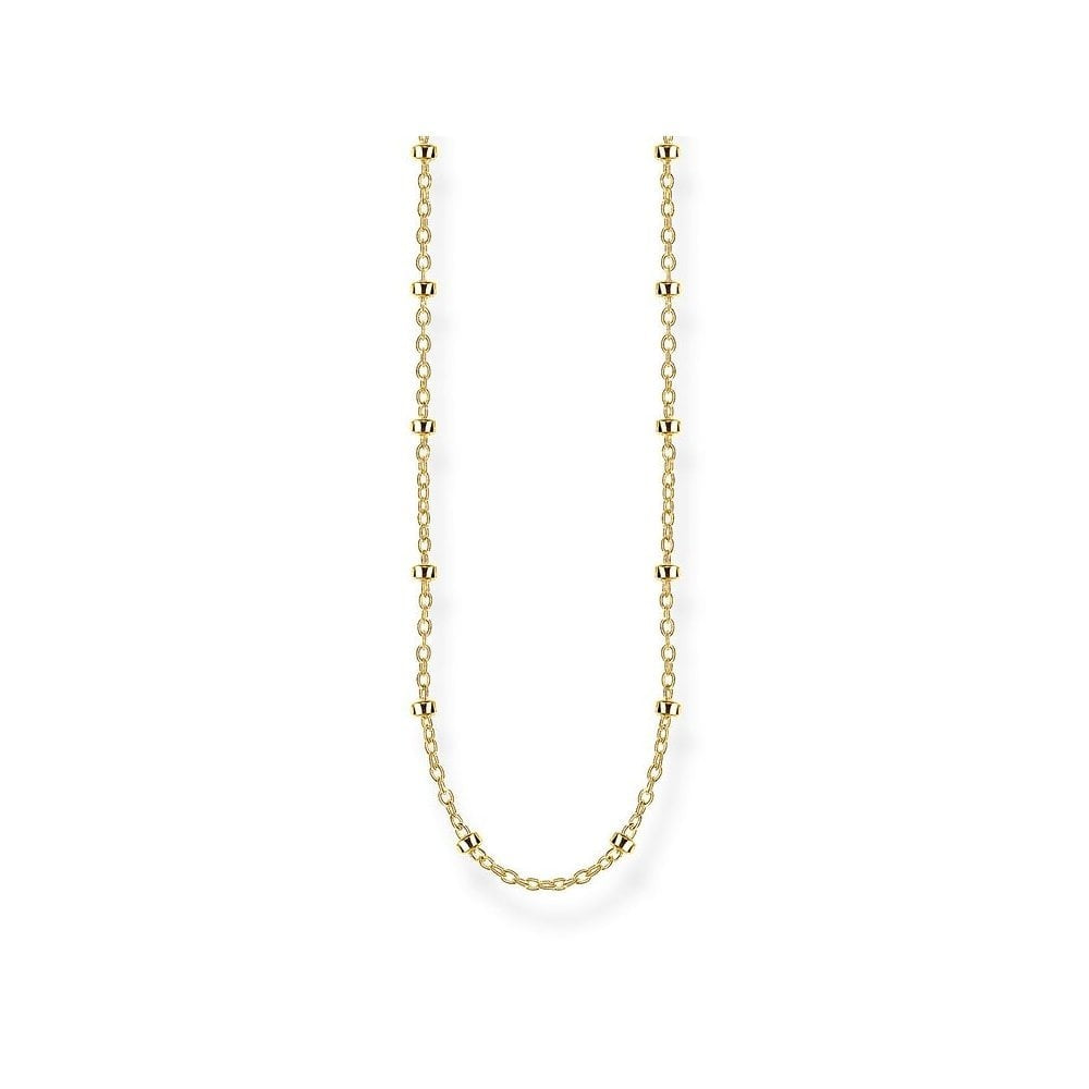GOLD ON SILVER ROUND BELCHER CHAIN