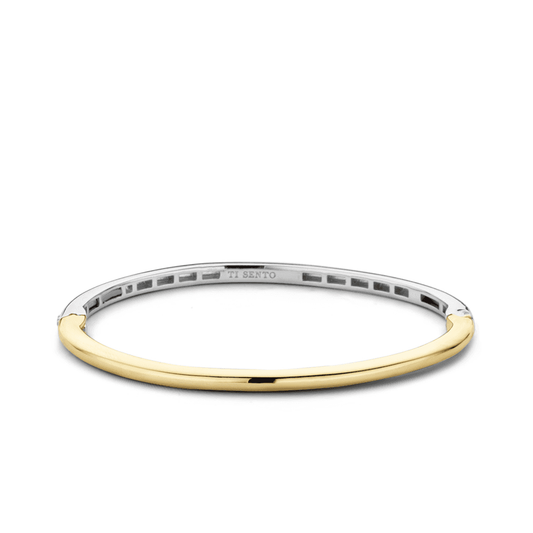 GOLD & STERLING SILVER MILANO BANGLE