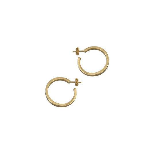 GOLD VERMEIL HOOP EARRINGS