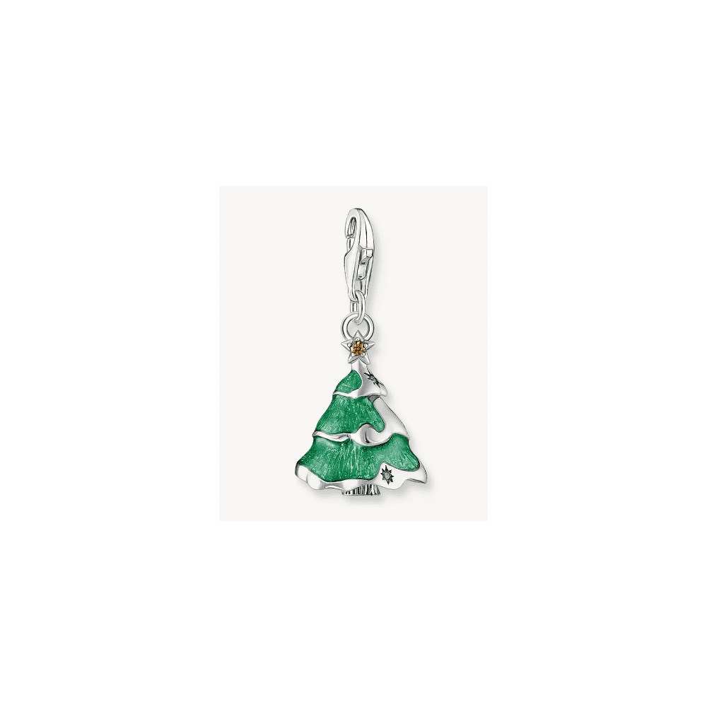 GREEN CHRISTMAS TREE CHARM