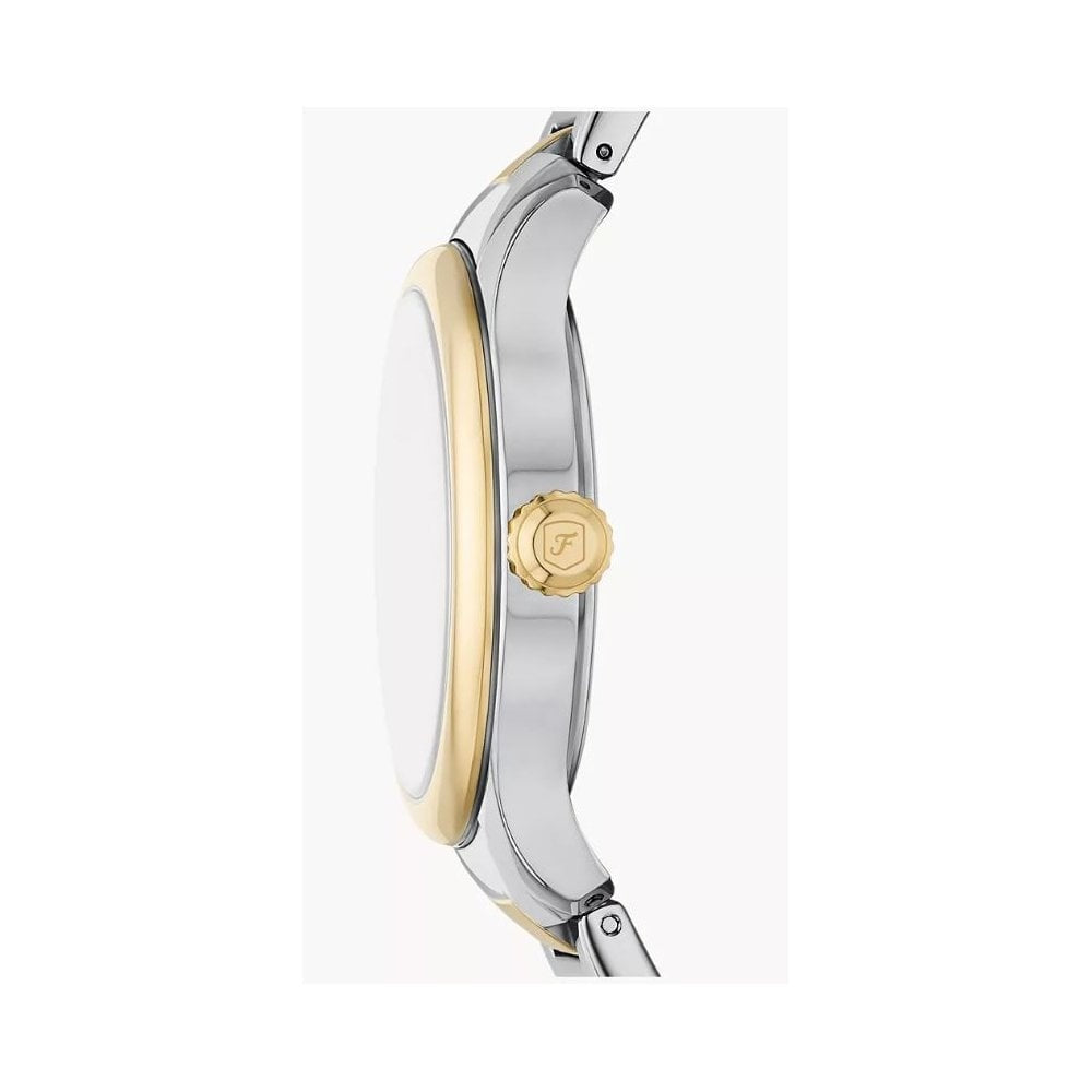 Gilmore Three-Hand, Date, Two-Toned Ladies Stainless Steel Watch