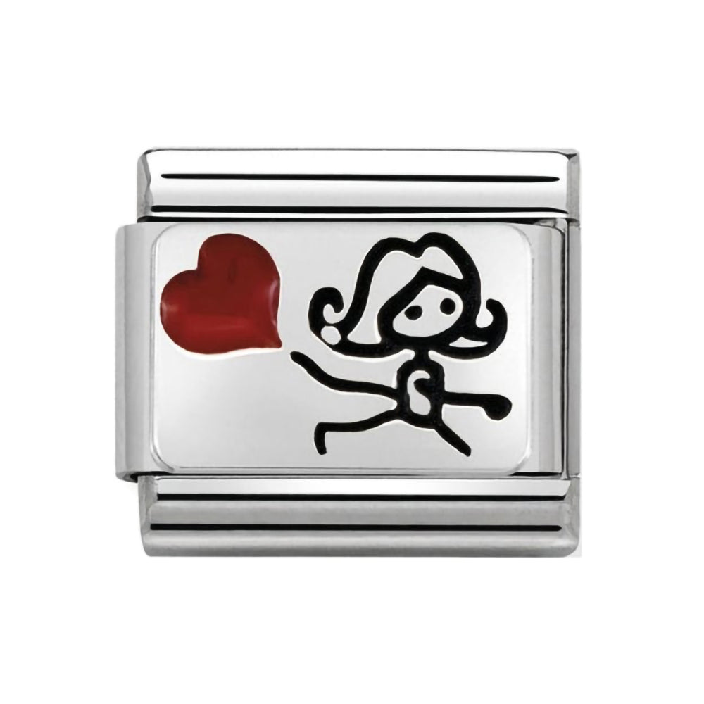 NOMINATION GIRL WITH BALLOON CHARM