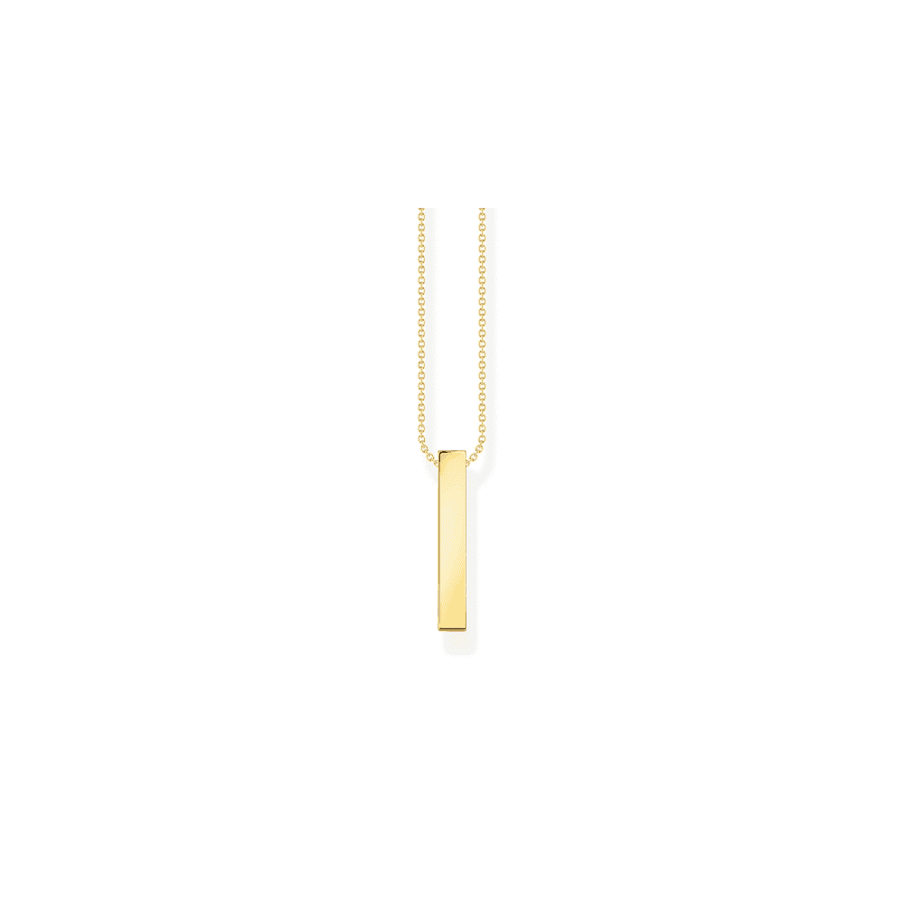 Gold On Silver Colourful Stones Cuboid Pendant