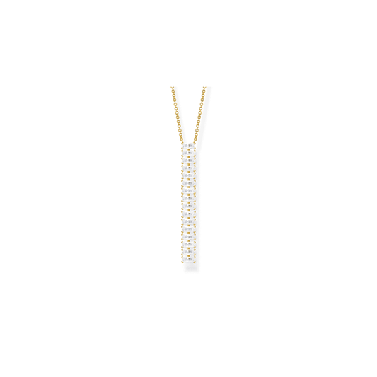 Gold On Silver Sparkling Heritage Pendant
