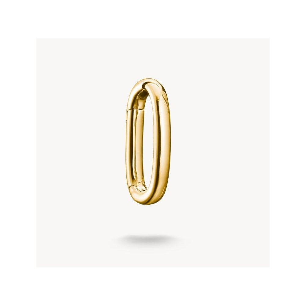 Gold on Silver Charm Club Connect Link 