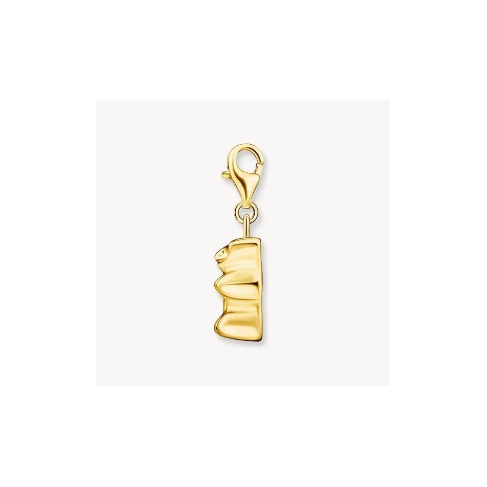 Gold-plated charm pendant HARIBO goldbear