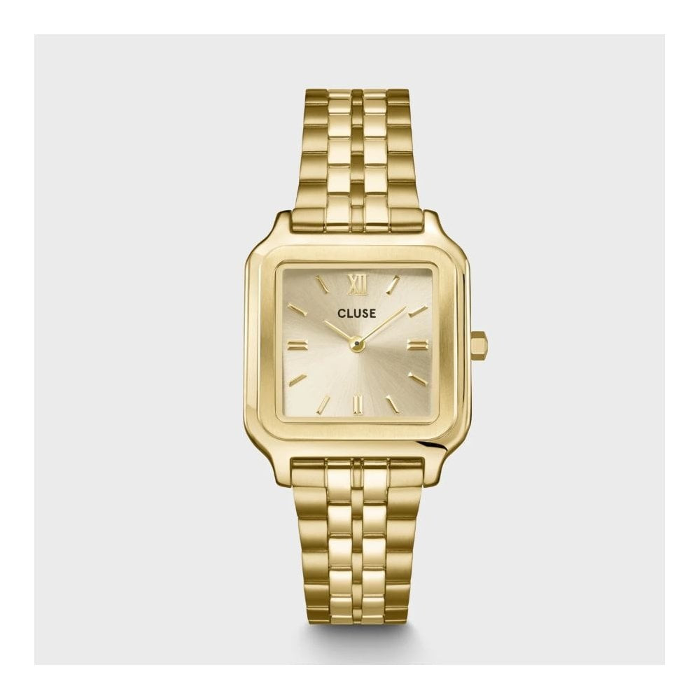 Gracieuse, Gold Dial, Ladies Gold Stainless Steel Watch