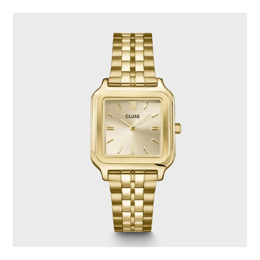 Gracieuse, Gold Dial, Ladies Gold Stainless Steel Watch