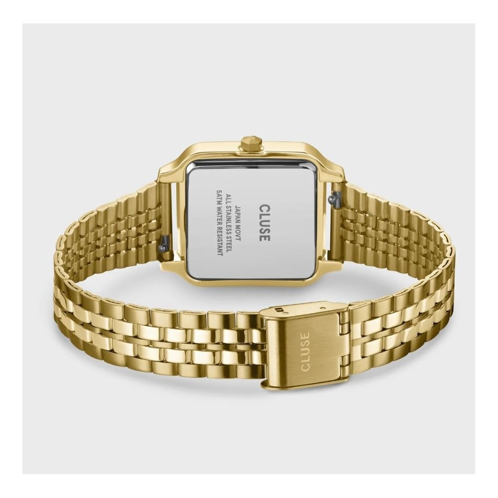 Gracieuse, Gold Dial, Ladies Gold Stainless Steel Watch