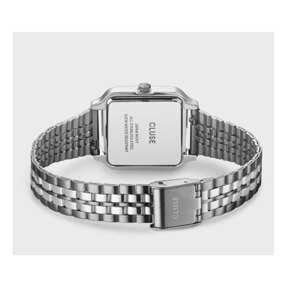Gracieuse, White Dial, Ladies Stainless Steel Watch
