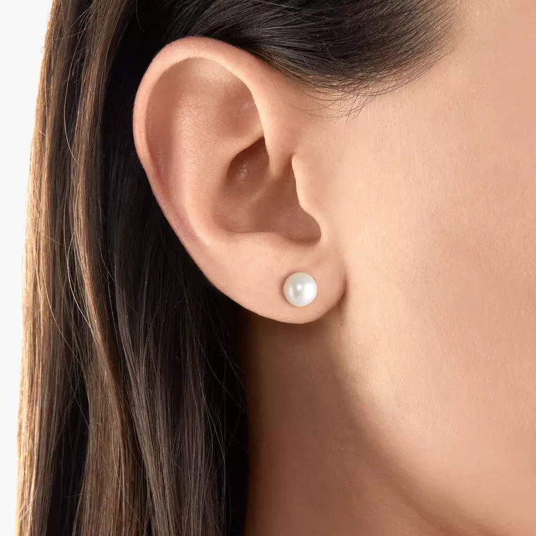 Thomas Sabo Ear studs pearl silver