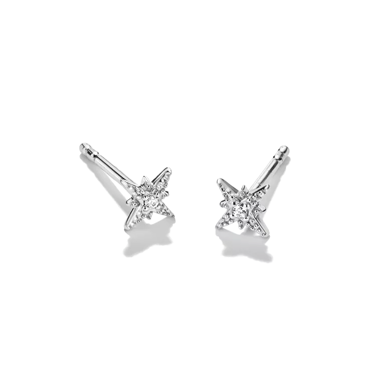 Thomas Sabo Star Stud Earrings with White Zirconia