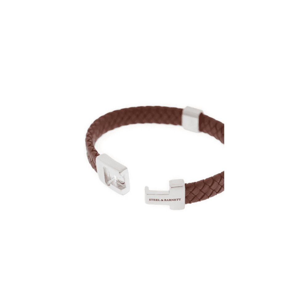 HARRISON LIGHT BROWN LEATHER BRACELET