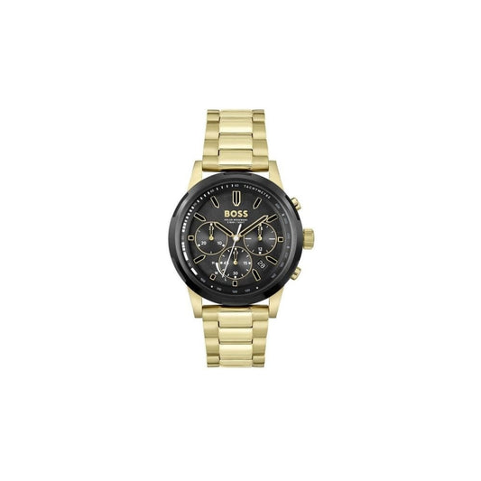 HUGO BOSS GOLD SOLAR QUARTZ CHRONOGRAPH GENTS WATCH