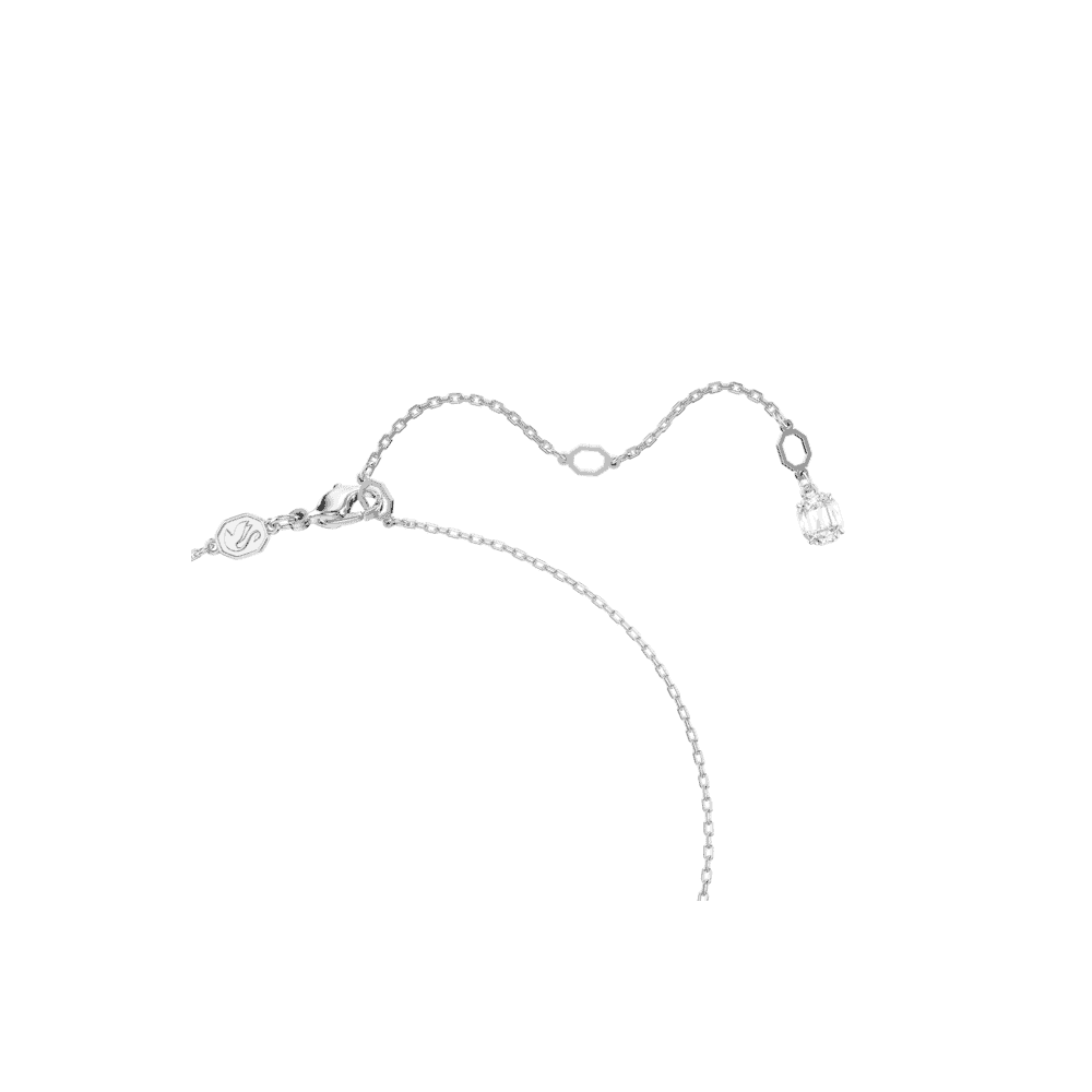 HYPERBOLA RHODIUM FINISHED INFINITY NECKLACE