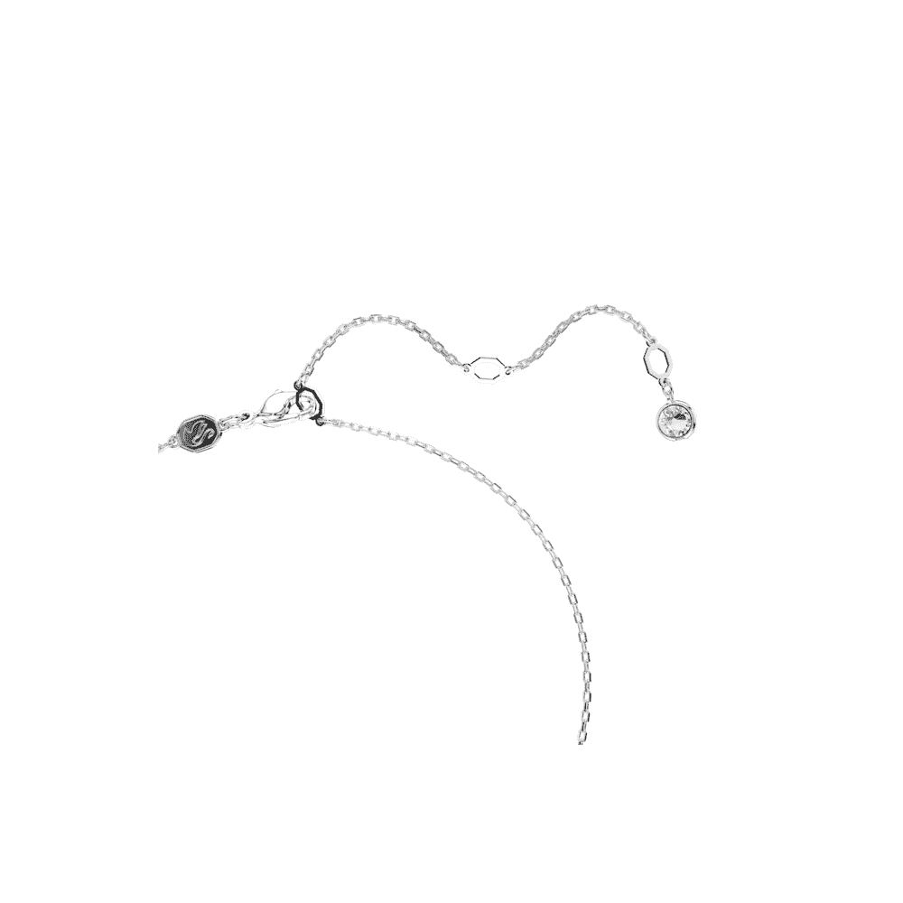 HYPERBOLA RHODIUM FINISHED INFINITY NECKLACE