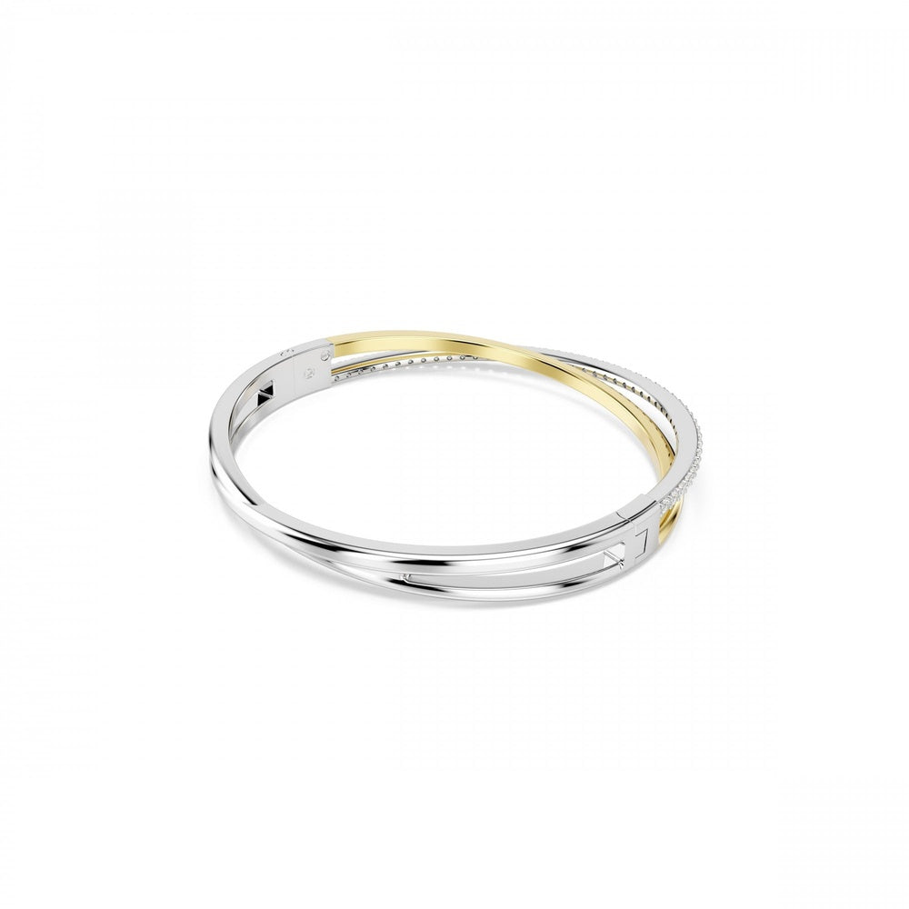 HYPERBOLA TWIST TWO TONED BANGLE