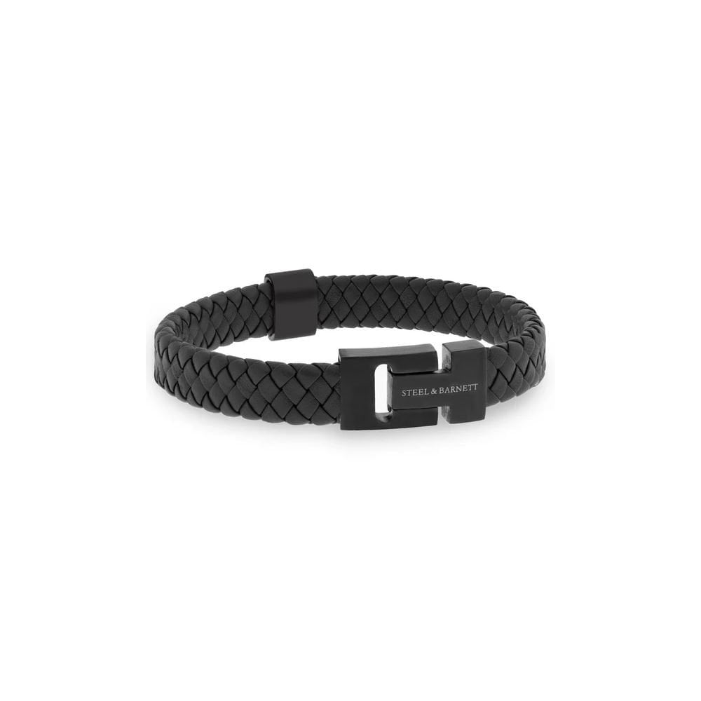 Harrison Dark Brown Gents Leather Bracelet