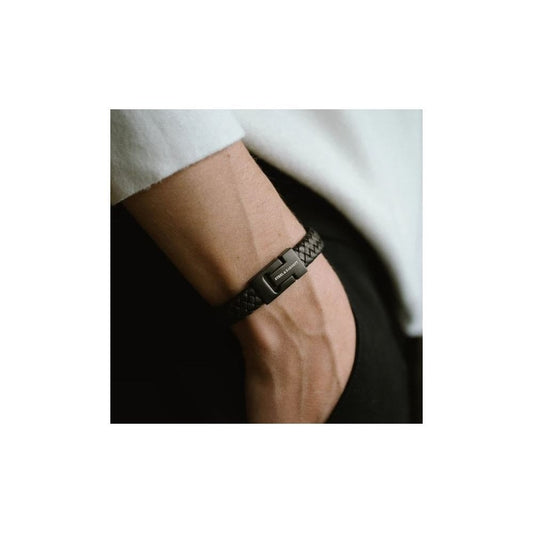 Harrison Dark Brown Gents Leather Bracelet