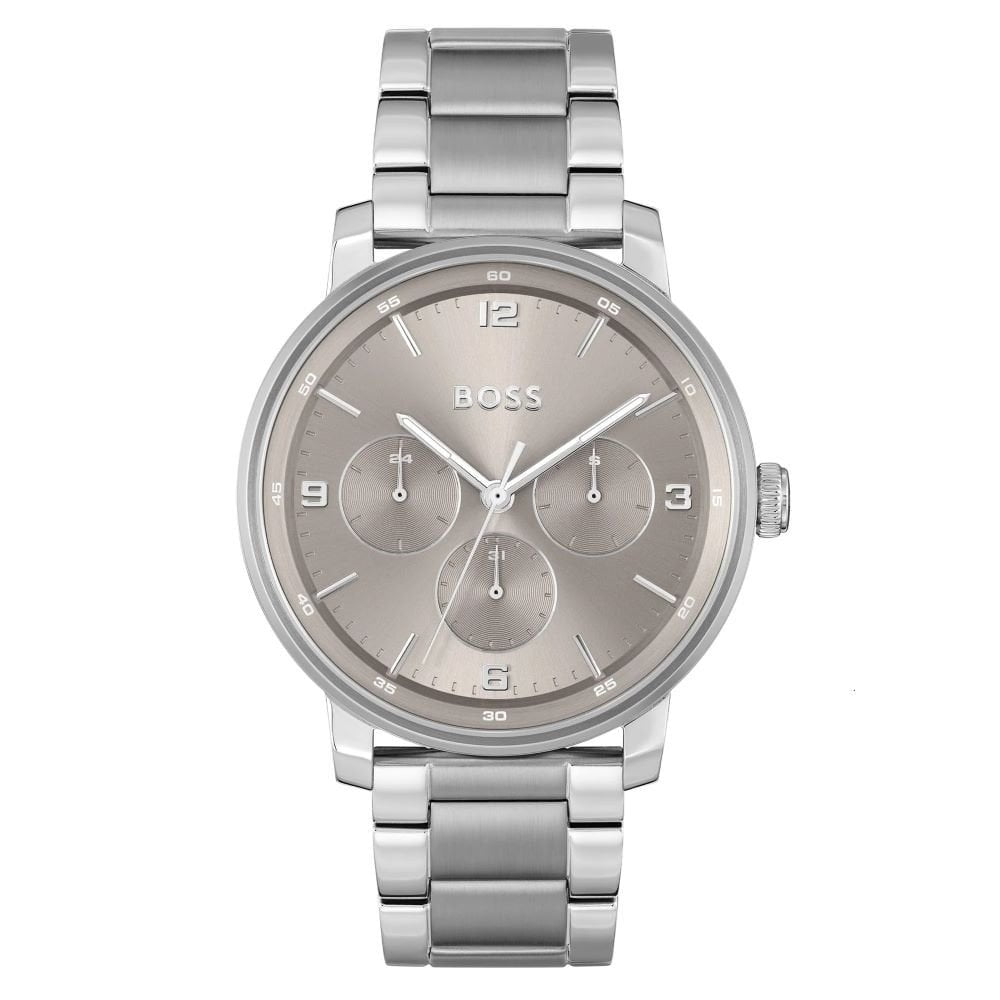 Hugo Boss Mens Contender Steel Chronograph