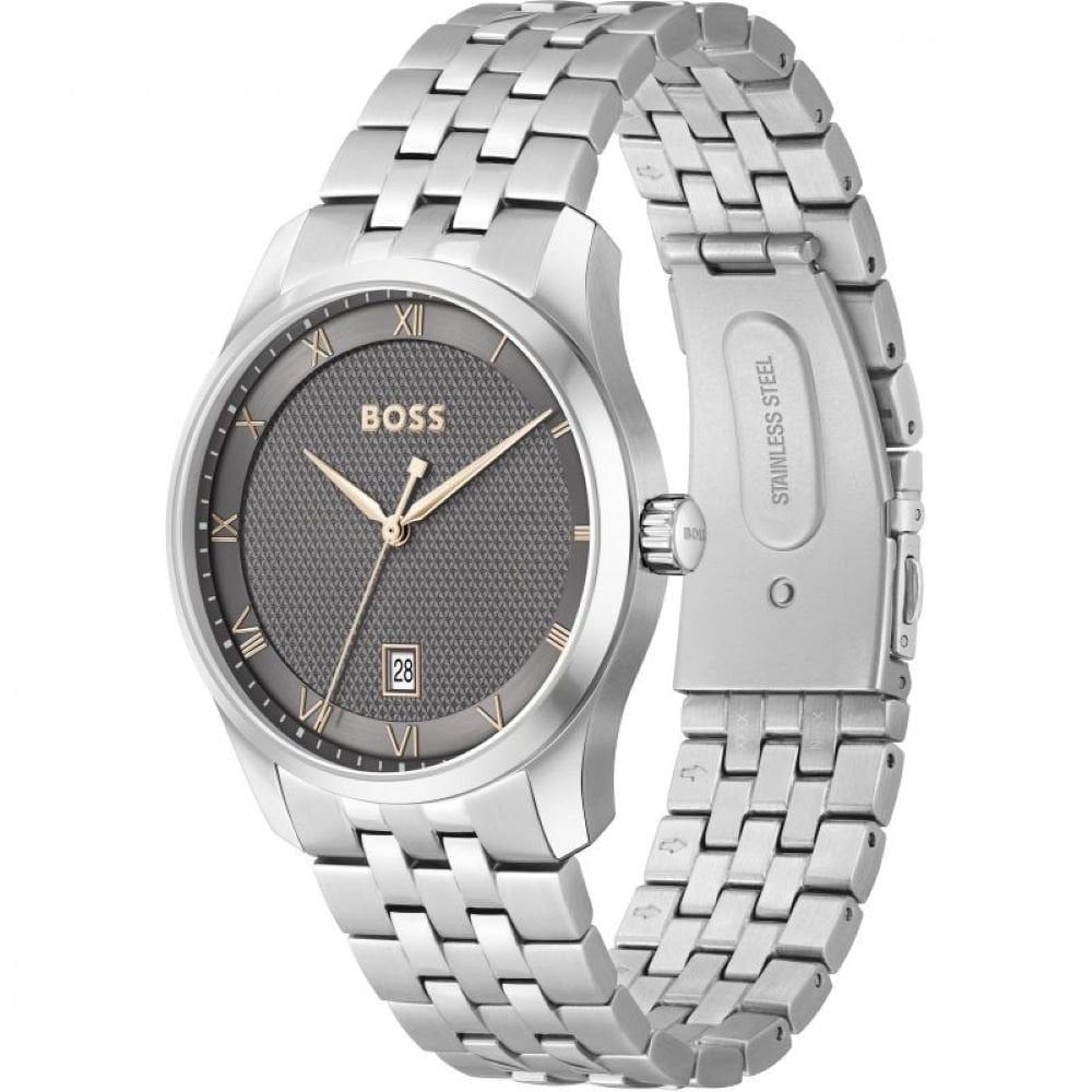 Hugo Boss Mens Principle Steel Bracelet Watch