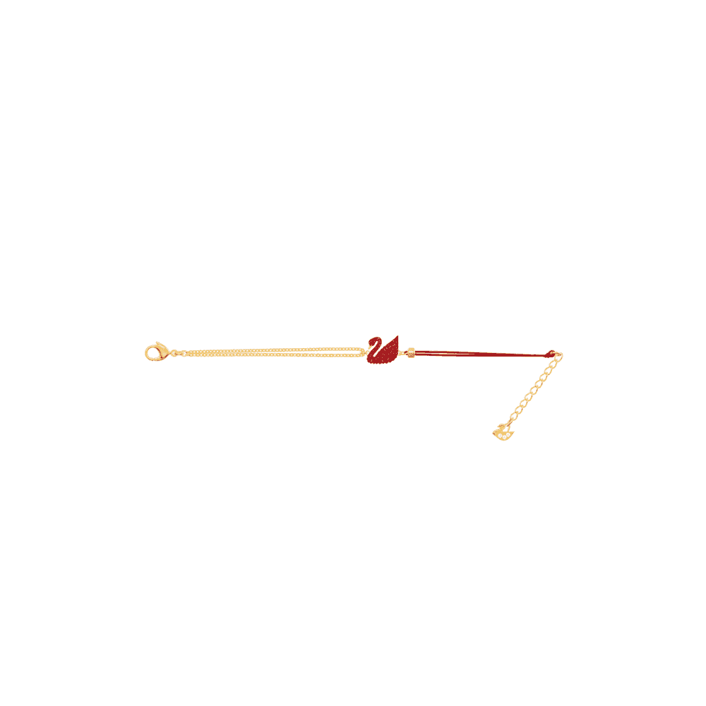ICONIC GOLD & RED SWAN BRACELET