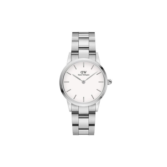 ICONIC LINK STAINLESS STEEL LINK BRACELET WATCH WITH WHITE DIAL