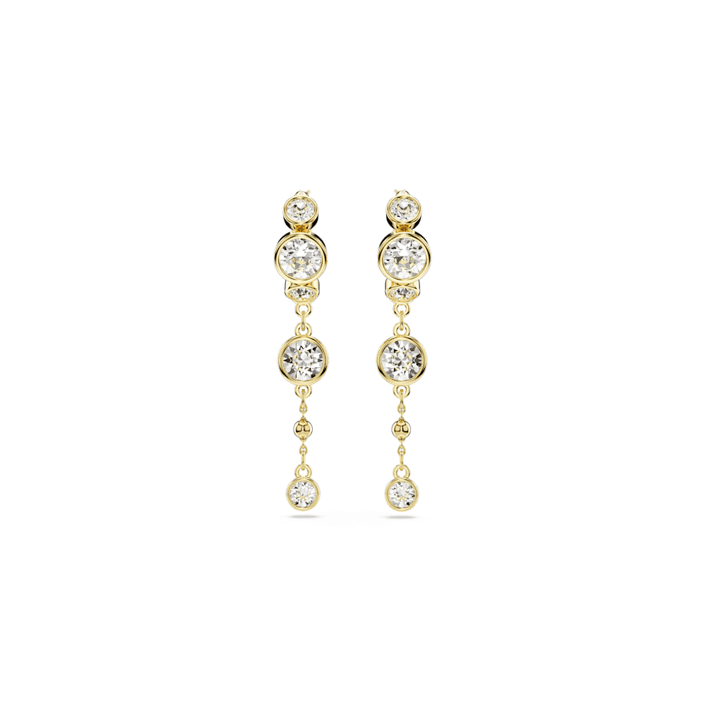IMBER DROP GOLD EARRINGS