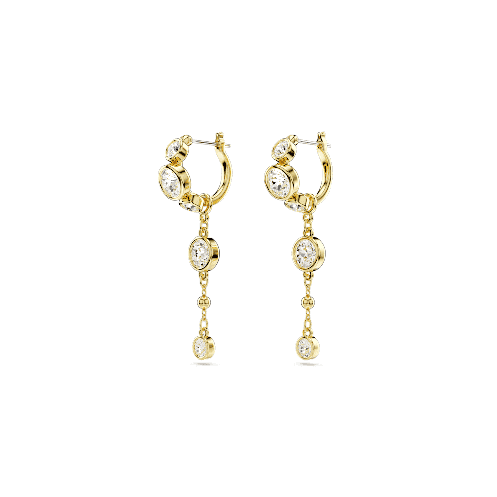 IMBER DROP GOLD EARRINGS